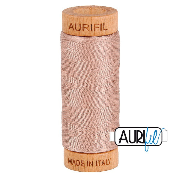 AURIFIL MAKO 80 Cotton Thread 2375 Antique Blush