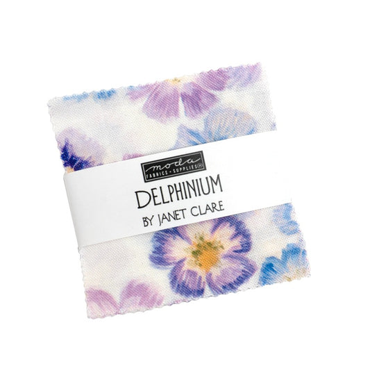 MODA Mini Charm 'Delphinium' 2.5"