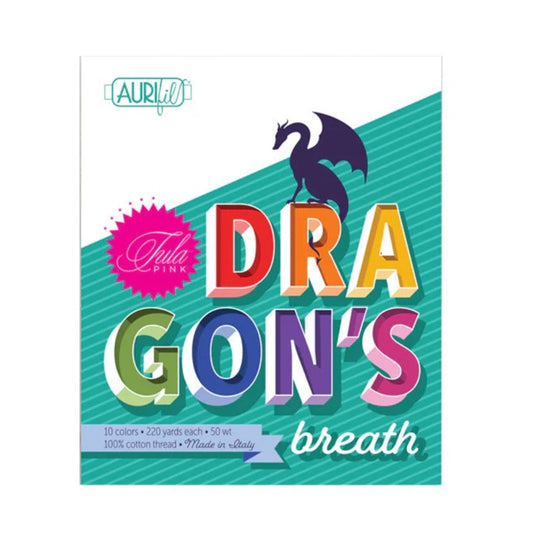 AURIFIL MAKO 50 Cotton Thread Collection 'Dragon's Breath' Tula Pink