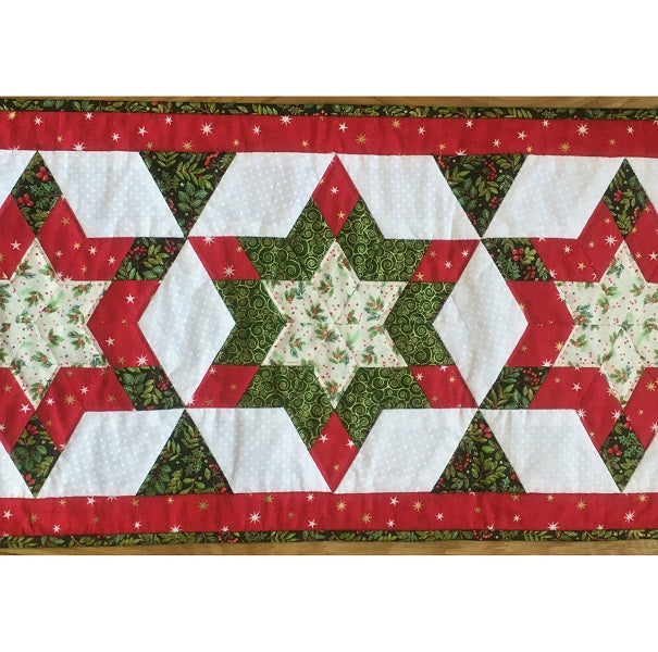 festive stars closeup