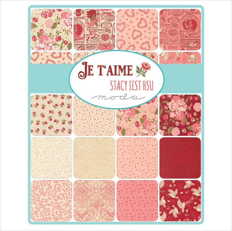 MODA Mini Charm 'Je T'aime' 2.5"