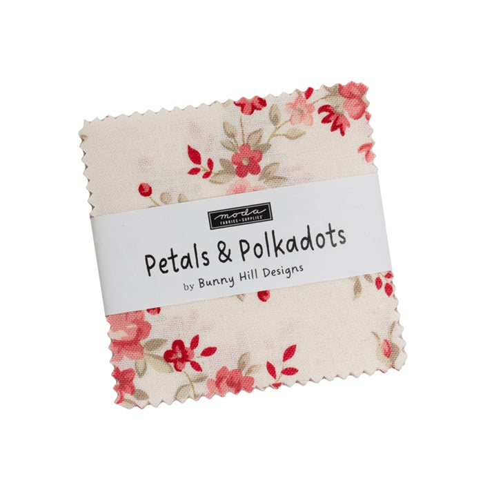 MODA Mini Charm 'Petals & Polkadots' 2.5"