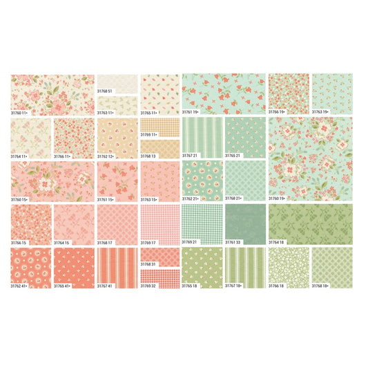 MODA Mini Charm 'Sunbonnet' 2.5"