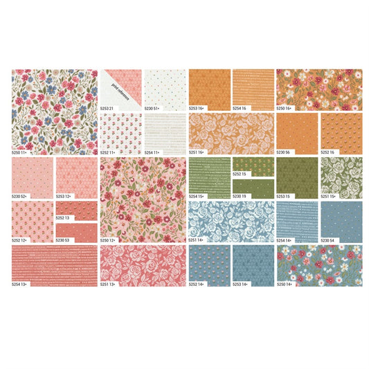 MODA Mini Charm 'Wild Honey' 2.5"