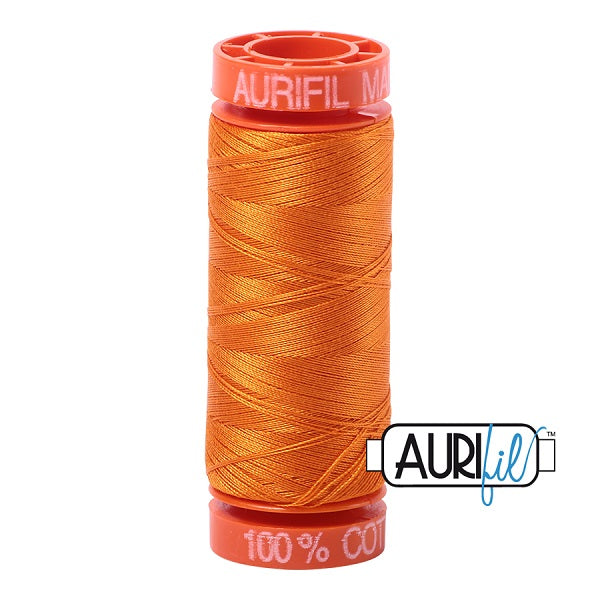 AURIFIL MAKO 50 Cotton Thread 1133 Bright Orange – linapatchwork