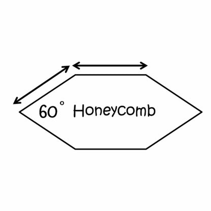 60 deg Honeycomb