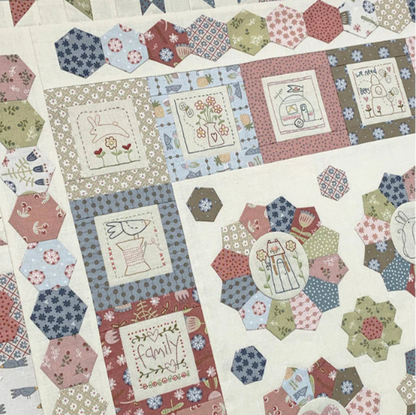 'Heartstrings' Quilt Pattern by Natalie Bird (The Birdhouse Designs)