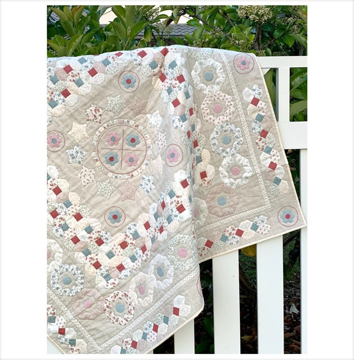 'The Palmerston Quilt' Quilt Pattern by Natalie Bird (The Birdhouse Designs)