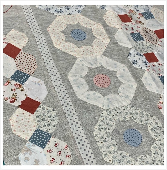 'The Palmerston Quilt' Quilt Pattern by Natalie Bird (The Birdhouse Designs)