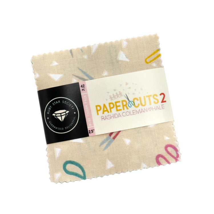 MODA Mini Charm 'Paper Cuts 2' 2.5" (RSS)