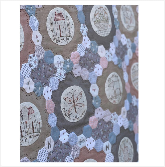 'Around Town' Pattern by Hatched and Patched