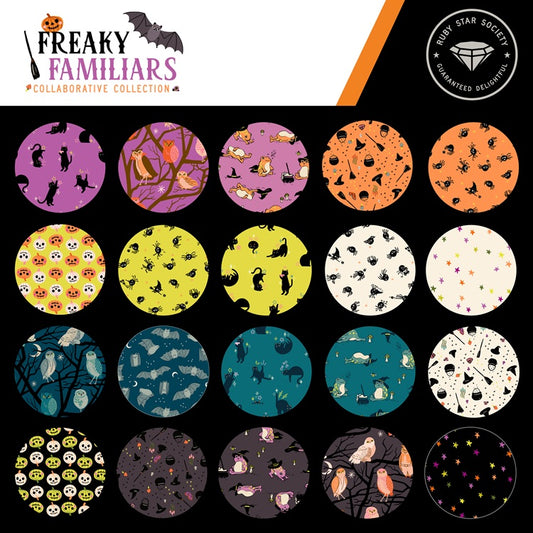 MODA Mini Charm 'Freaky Familiars' 2.5" (RSS)