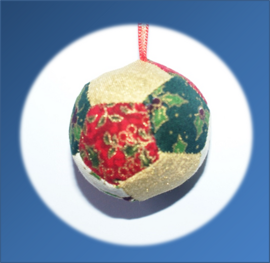 X-mas tree Ornament Kit (#34) 'Bauble'