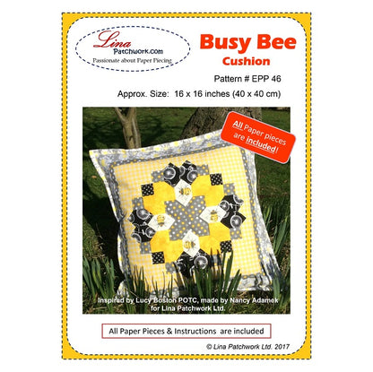 busy bee cushion