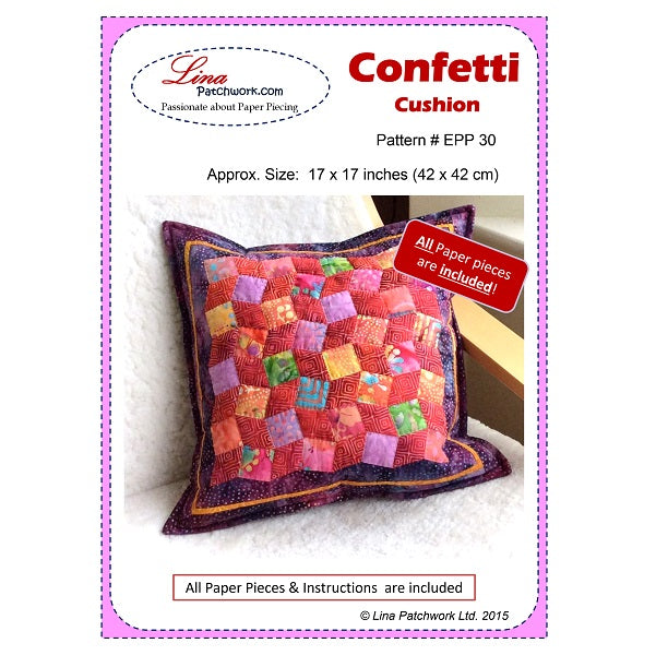 confetti cushion