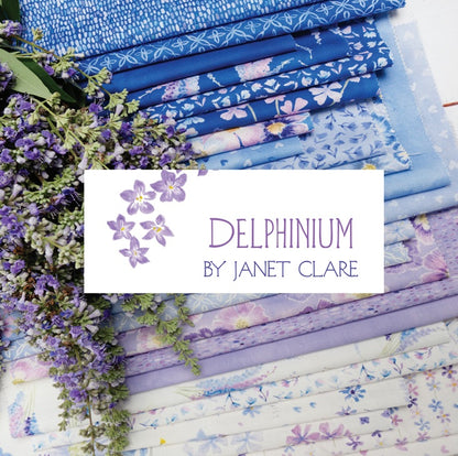 MODA Mini Charm 'Delphinium' 2.5"
