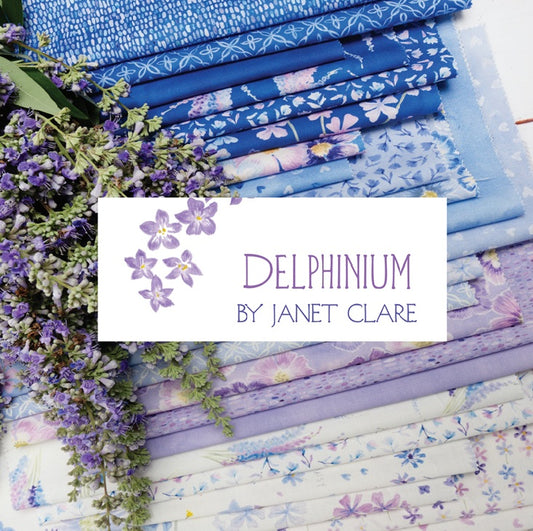 MODA Mini Charm 'Delphinium' 2.5"