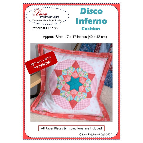 disco inferno cushion title 2