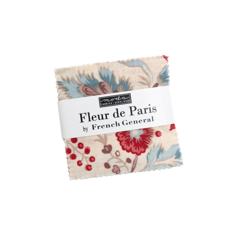 MODA Mini Charm 'Fleur de Paris' 2.5"