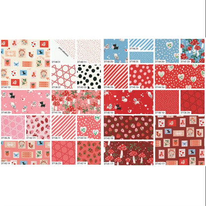 MODA Mini Charm 'Funny Valentine' 2.5"