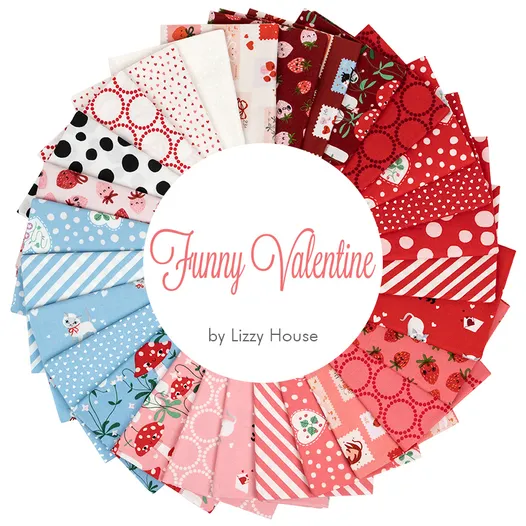MODA Mini Charm 'Funny Valentine' 2.5"