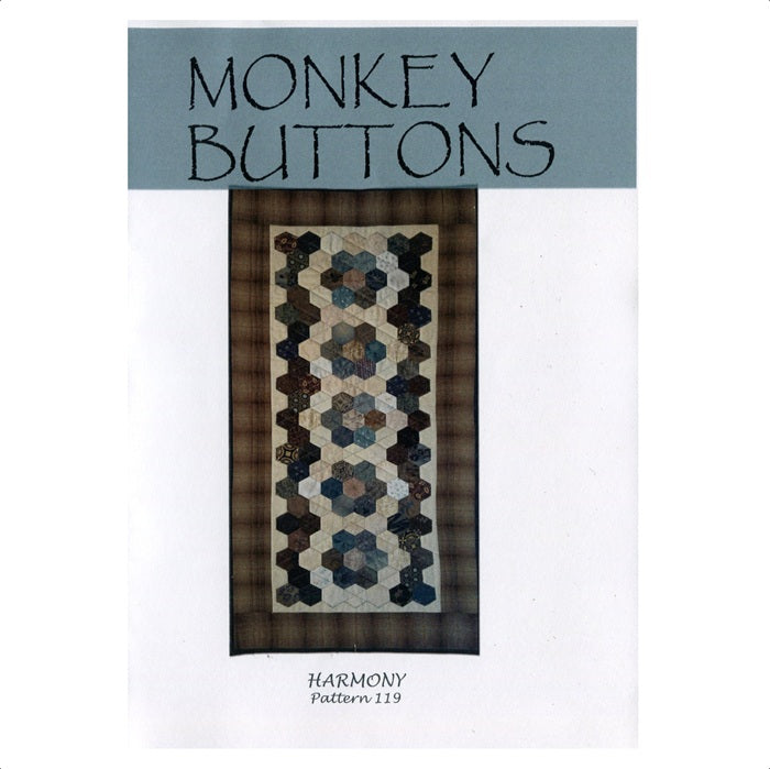 Monkey Buttons Pattern