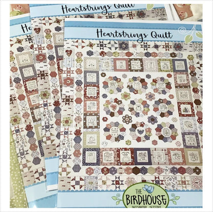 'Heartstrings' Quilt Pattern by Natalie Bird (The Birdhouse Designs)