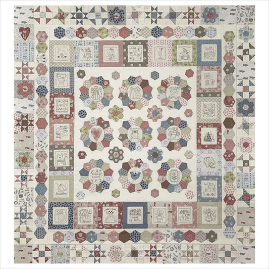 'Heartstrings' Quilt Pattern by Natalie Bird (The Birdhouse Designs)