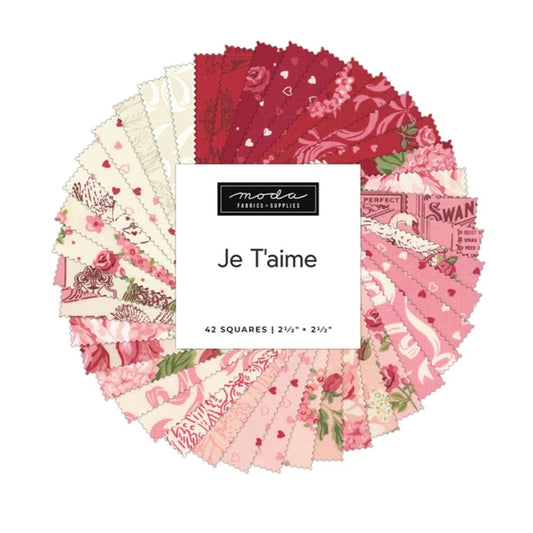 MODA Mini Charm 'Je T'aime' 2.5"