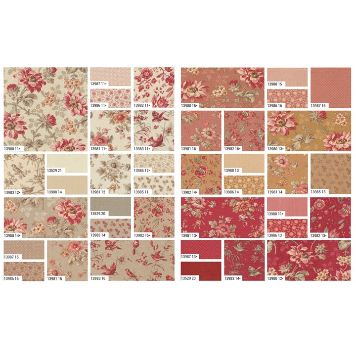 MODA Mini Charm 'Joie de Vivre' 2.5"