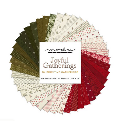 MODA Mini Charm 'Joyful Gatherings II' 2.5"