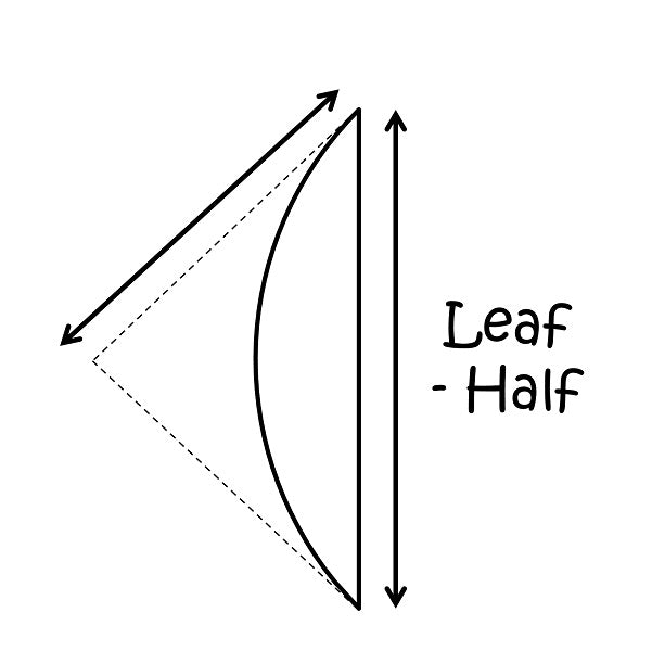 leaf half new
