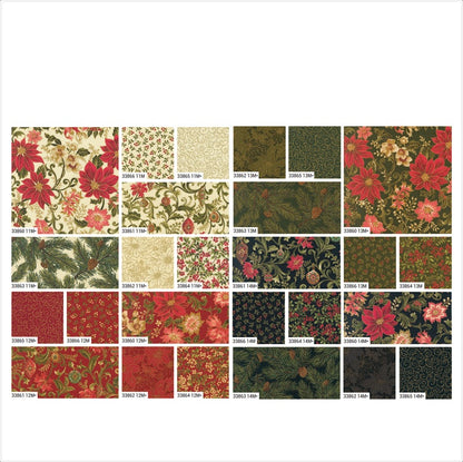 MODA Mini Charm 'Merry Manor Metallic' 2.5"