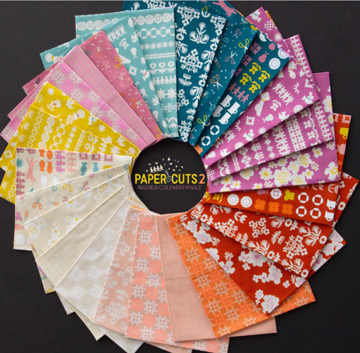 MODA Mini Charm 'Paper Cuts 2' 2.5" (RSS)