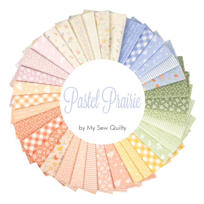 MODA Mini Charm 'Pastel Prairie' 2.5"