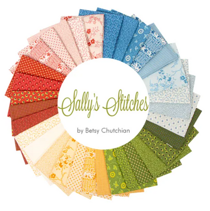 MODA Mini Charm 'Sally's Stitches' 2.5"