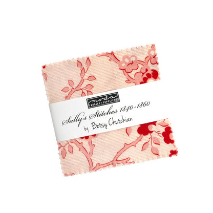 MODA Mini Charm 'Sally's Stitches' 2.5"