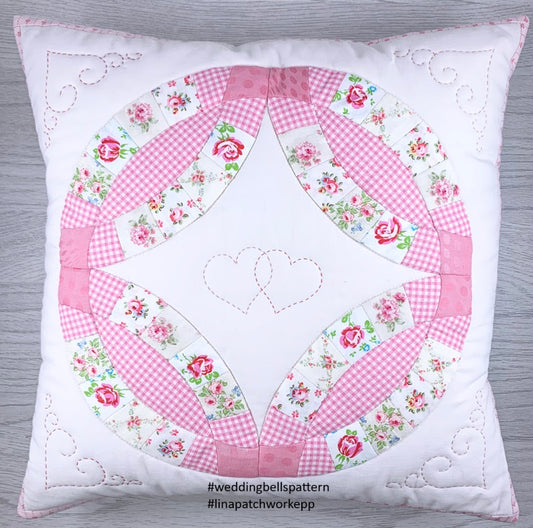EPP Cushion Pattern 'Wedding Bells'